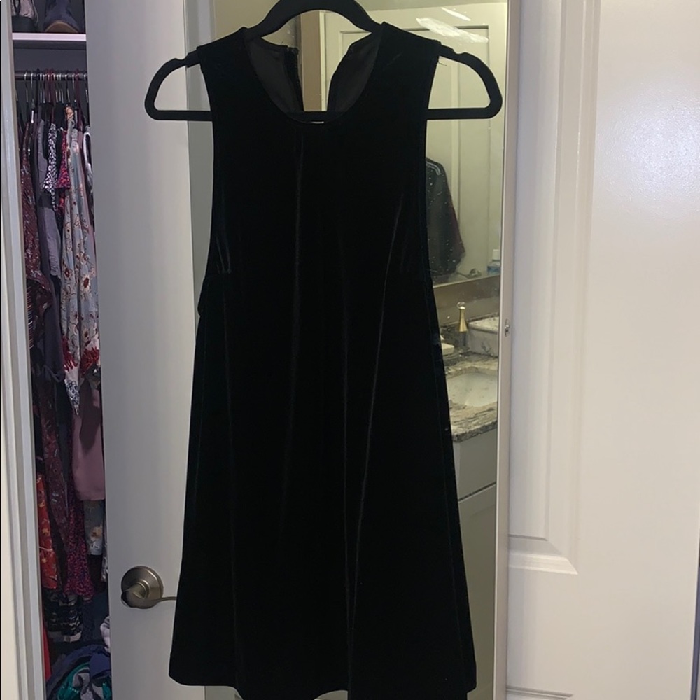 Velvet Black Dress fits Small/Medium